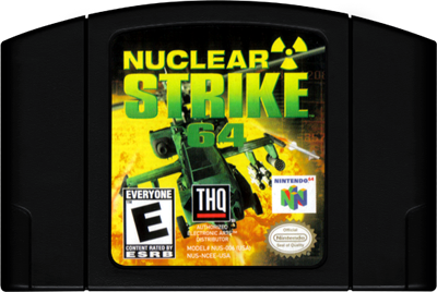 Nuclear Strike 64 - Cart - Front Image