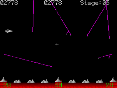 Missile Command 68K v2 - Screenshot - Gameplay Image