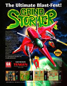 GRIND Stormer - Advertisement Flyer - Front Image