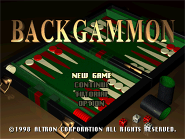 Pro Backgammon - Screenshot - Game Title Image