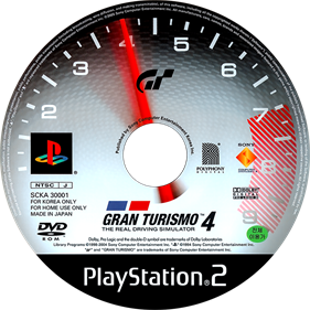 Gran Turismo 4 - Disc Image
