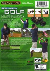 Real World Golf - Box - Back Image