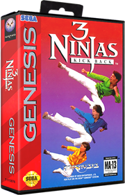 3 Ninjas Kick Back - Box - 3D Image