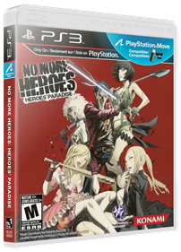 No More Heroes: Heroes' Paradise - Box - 3D Image