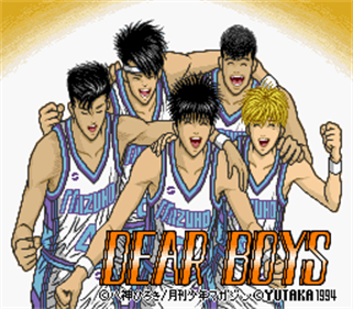 Dear Boys - Screenshot - Game Title Image