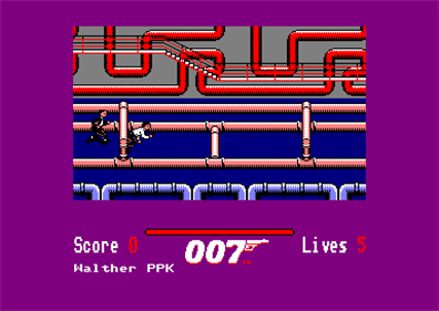 James Bond 007 in The Living Daylights: The Computer Game - Screenshot - Gameplay Image