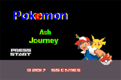 Pokémon Ash Journey - Screenshot - Game Title Image