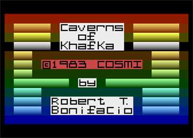Caverns of Khafka - Screenshot - Game Title Image