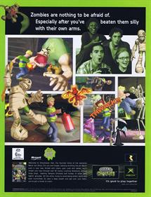 Grabbed by the Ghoulies - Advertisement Flyer - Front Image