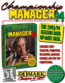 Championship Manager 94: End of 1994 Season Data Up-date Disk - Box - Front - Reconstructed Image