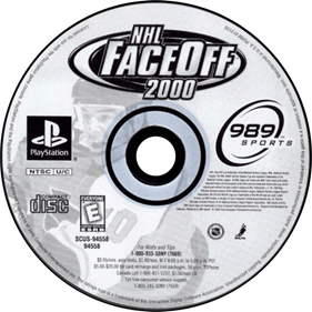 NHL FaceOff 2000 - Disc Image