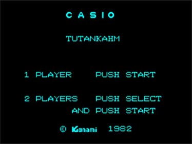 Tutankham - Screenshot - Game Title Image