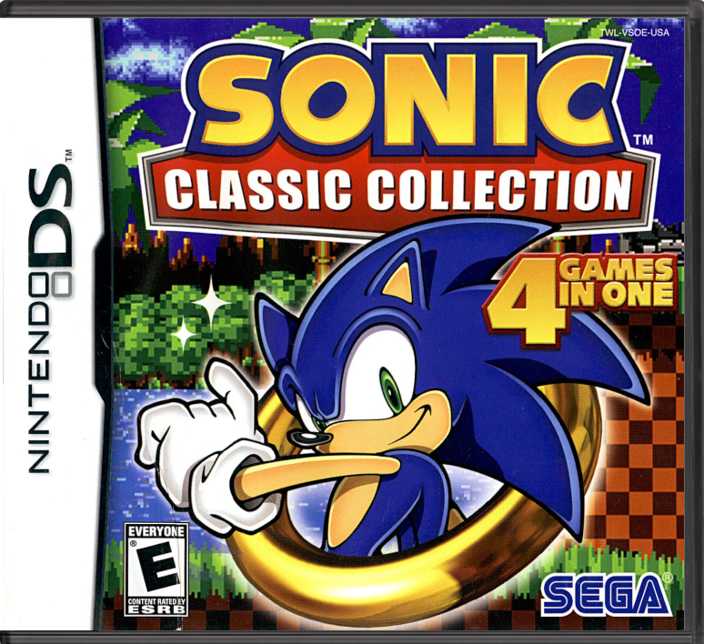 Download HD Sonic Classic Collection - Sonic Classic Collection Ds  Transparent PNG Image 