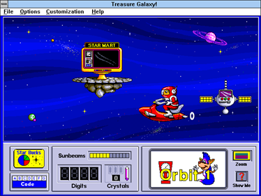 Treasure Galaxy! - Screenshot - Gameplay Image