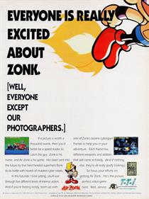 Air Zonk - Advertisement Flyer - Front Image