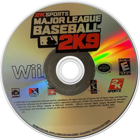 Major League Baseball 2K9 - Disc Image