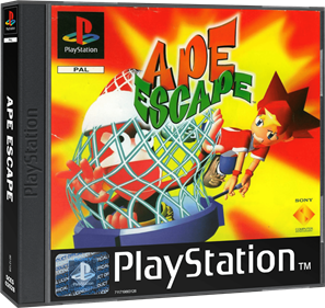Ape Escape - Box - 3D Image