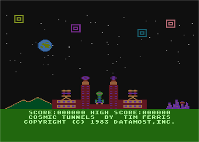 Cosmic Tunnels - Screenshot - Game Select Image