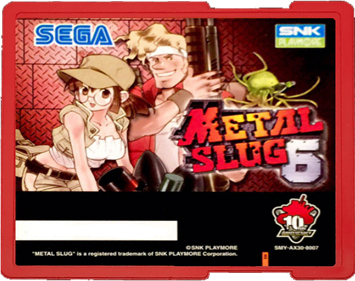 Metal Slug 6 - Cart - Front Image