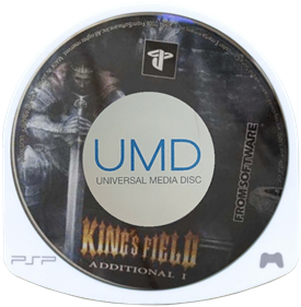 King's Field: Additional I - Disc Image