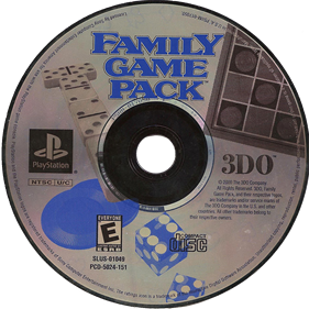 Family Game Pack - Disc Image