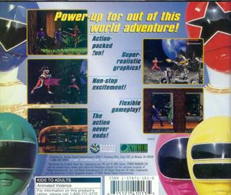 Saban's Power Rangers Zeo Versus The Machine Empire - Box - Back Image