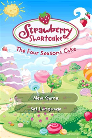 Strawberry Shortcake: The Four Seasons Cake - Screenshot - Game Title Image