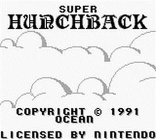 Super Hunchback - Screenshot - Game Title Image