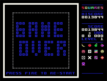Squares! - Screenshot - Game Over Image