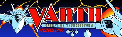 Varth: Operation Thunderstorm - Arcade - Marquee Image