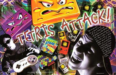 Tetris Attack - Advertisement Flyer - Front Image