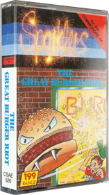 The Great Burger Riot - Box - 3D Image