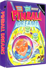 Pinball Dreams - Box - 3D Image