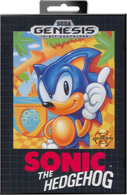 Sonic the Hedgehog - Box - Front - Reconstructed
