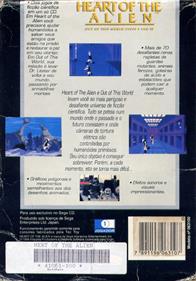 Heart of the Alien: Out of This World Parts I and II - Box - Back Image