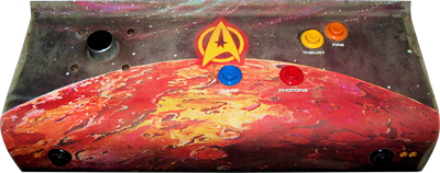Star Trek: Strategic Operations Simulator - Arcade - Control Panel Image