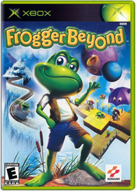 Frogger Beyond - Box - Front - Reconstructed
