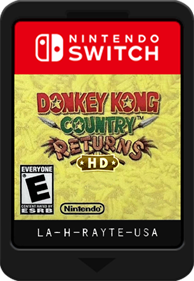 Donkey Kong Country Returns HD - Cart - Front Image