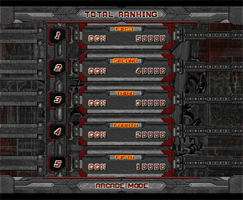 Guilty Gear XX Accent Core Plus - Screenshot - High Scores Image