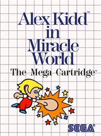 Alex Kidd in Miracle World - Box - Front - Reconstructed