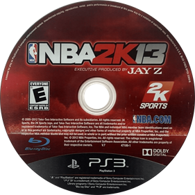 NBA 2K13 - Disc Image