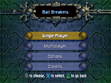 Ball Breakers - Screenshot - Game Select