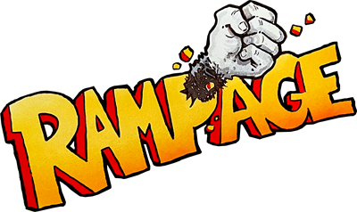 Rampage (European Version) - Clear Logo Image