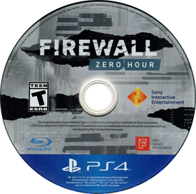 Firewall: Zero Hour - Disc Image