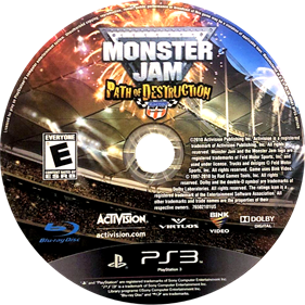Monster Jam: Path of Destruction - Disc Image