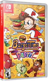 BurgerTime Party! - Box - 3D Image