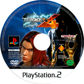Tekken 4 - Disc Image