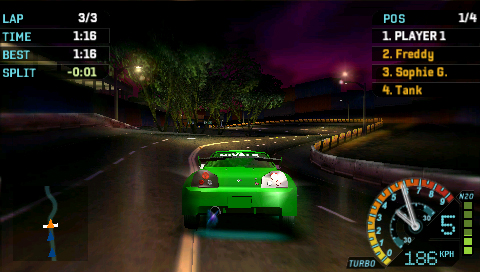 Need For Speed Underground Rivals Sony PSP FR 