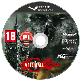 AfterFall: Insanity: Dirty Arena Edition - Fanart - Disc