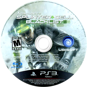 Tom Clancy's Splinter Cell: Blacklist - Disc Image